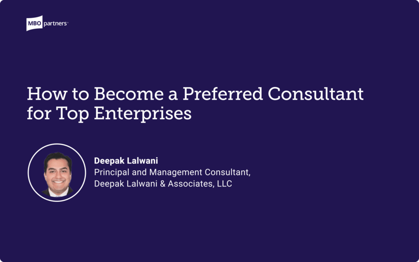 How to Become a Preferred Consultant for Top Enterprises