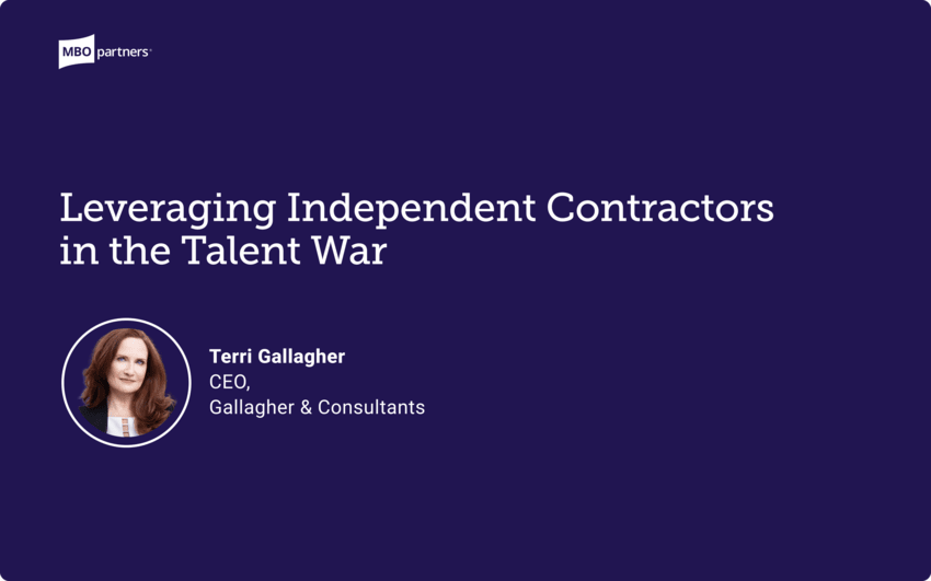 Leveraging Independent Contractors in the Talent War