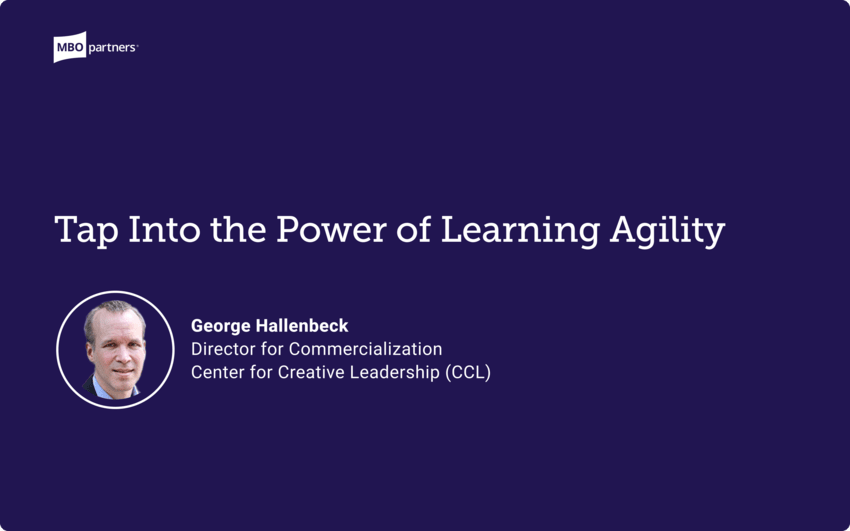 Tap Into the Power of Learning Agility
